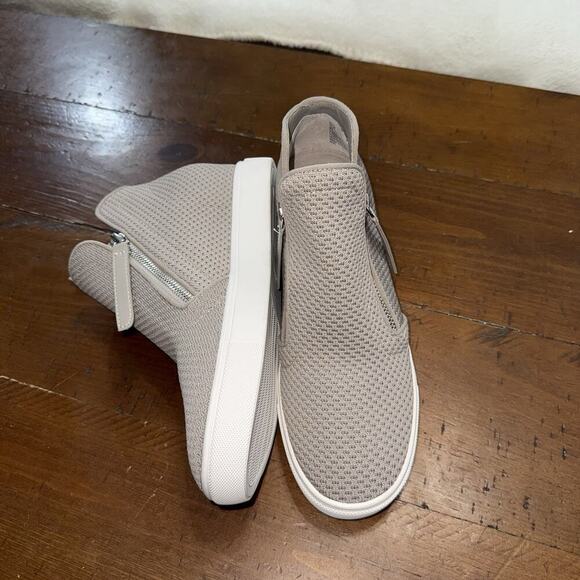 Steve Madden Click Wedge Sneakers Women’s Size 9 M Side Zip Gray - Picture 6 of 15